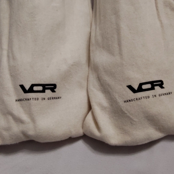 VOR White Leather Minimalist Sneakers NEW Handcrafted in Germany Dust Bags - Picture 6 of 6